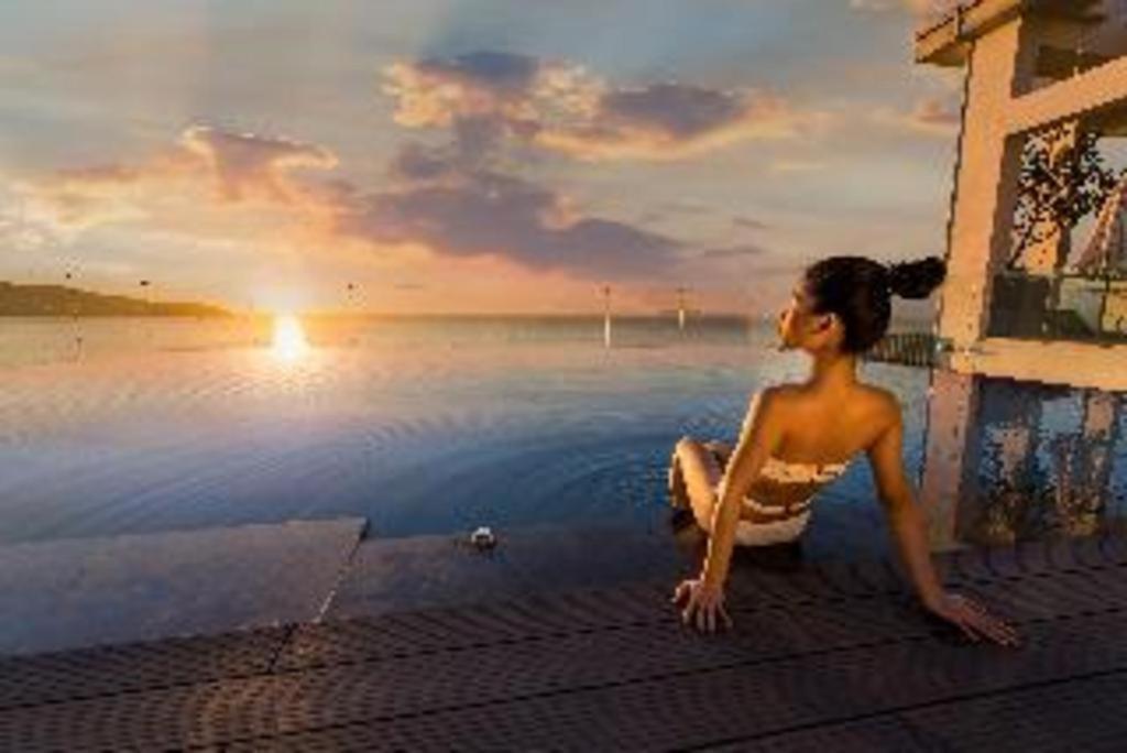 Le Hoang Beach Hotel Danang Exterior foto